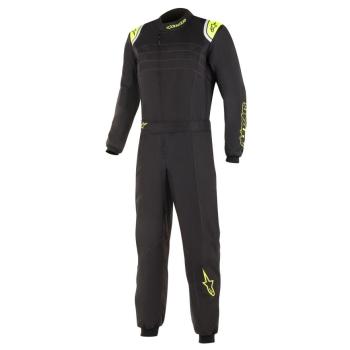 Alpinestars Kart Overall KMX-9 V3 | schwarz/gelb Gr. 52